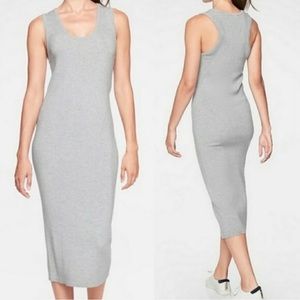 New merino wool Athleta sweater dress. Size large